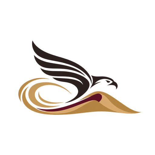 SandStorm falcon-and-dune emblem