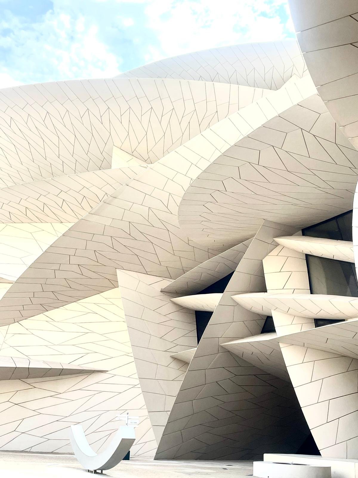 The interlocking discs of the National Museum of Qatar